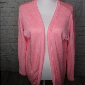 Vibrant Pink Neon Cardigan
